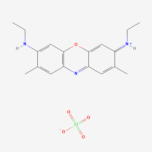 N-ethyl-7-ethylimino-2,8-dimethylphenoxazin-3-amine;perchloric acid (CAS: 41830-81-3) - Related Chemical Product