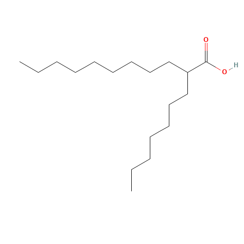 2-heptylundecanoic acid (CAS: 22890-21-7) - Chemical Structure and Molecular Formula 