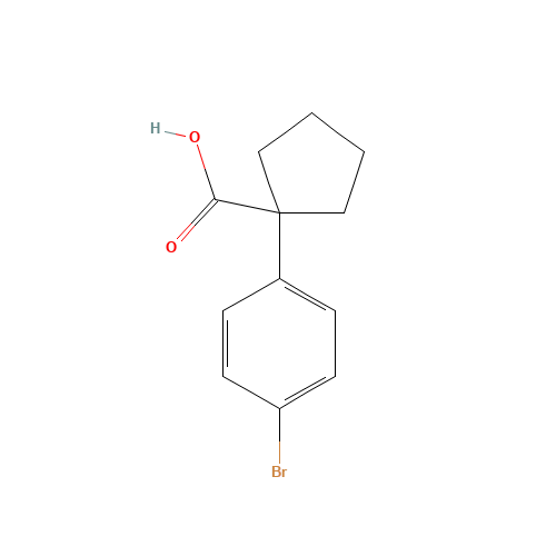 1-(4-bromophenyl)cyclopentane-1-carboxylic acid (CAS: 143328-24-9) - Related Chemical Product