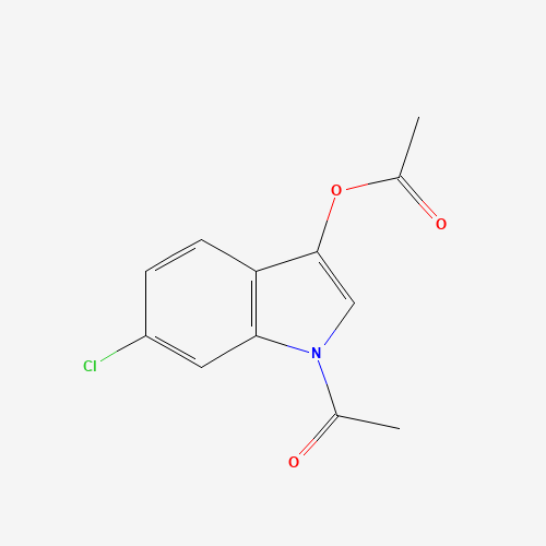 (1-acetyl-6-chloroindol-3-yl) acetate (CAS: 108761-33-7) - Related Chemical Product