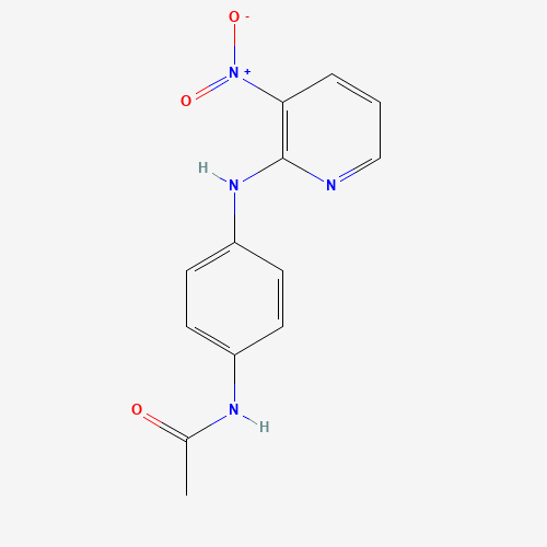 N-[4-[(3-nitropyridin-2-yl)amino]phenyl]acetamide (CAS: 61963-80-2) - Related Chemical Product
