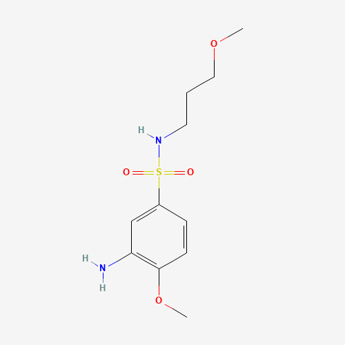 3-amino-4-methoxy-N-(3-methoxypropyl)benzenesulfonamide (CAS: 23119-00-8) - Related Chemical Product