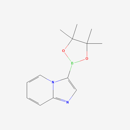 3-(4,4,5,5-tetramethyl-1,3,2-dioxaborolan-2-yl)imidazo[1,2-a]pyridine (CAS: 942070-78-2) - Related Chemical Product