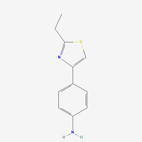 4-(2-ethyl-1,3-thiazol-4-yl)aniline (CAS: 802861-22-9) - Related Chemical Product