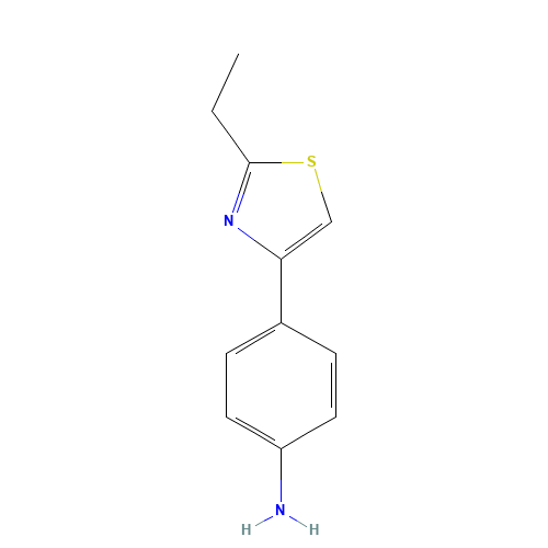 4-(2-ethyl-1,3-thiazol-4-yl)aniline (CAS: 802861-22-9) - Related Chemical Product