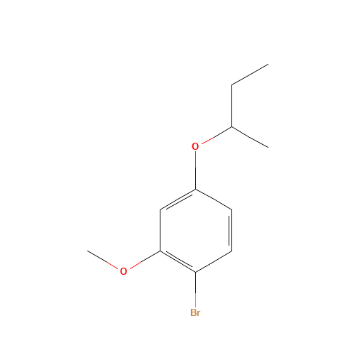 1-bromo-4-butan-2-yloxy-2-methoxybenzene (CAS: 1353776-79-0) - Related Chemical Product