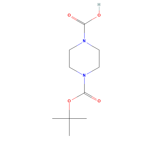 4-[(2-methylpropan-2-yl)oxycarbonyl]piperazine-1-carboxylic acid (CAS: 356517-38-9) - Related Chemical Product