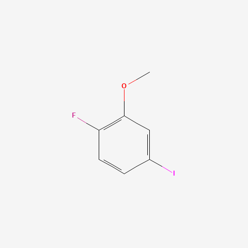 1-fluoro-4-iodo-2-methoxybenzene (CAS: 773855-64-4) - Chemical Structure and Molecular Formula 