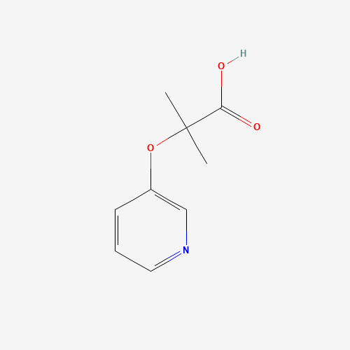 2-methyl-2-pyridin-3-yloxypropanoic acid (CAS: 49802-96-2) - Related Chemical Product