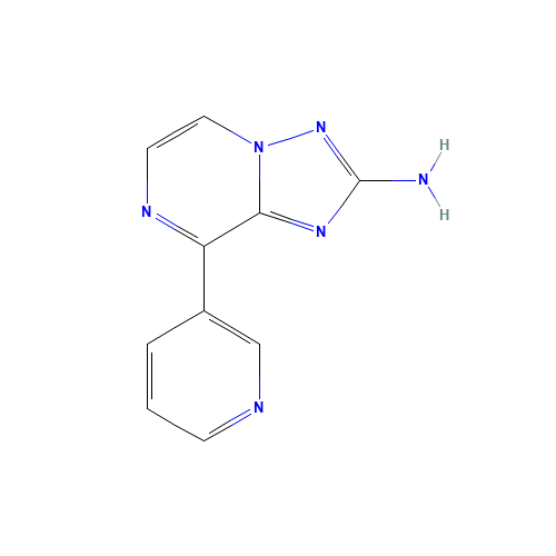 8-pyridin-3-yl-[1,2,4]triazolo[1,5-a]pyrazin-2-amine (CAS: 1360612-62-9) - Related Chemical Product