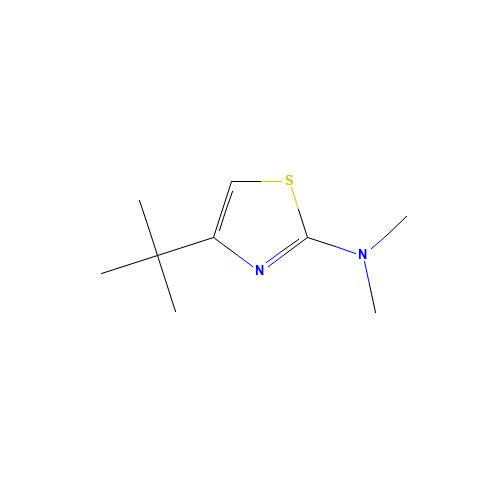 4-tert-butyl-N,N-dimethyl-1,3-thiazol-2-amine (CAS: 82721-88-8) - Related Chemical Product