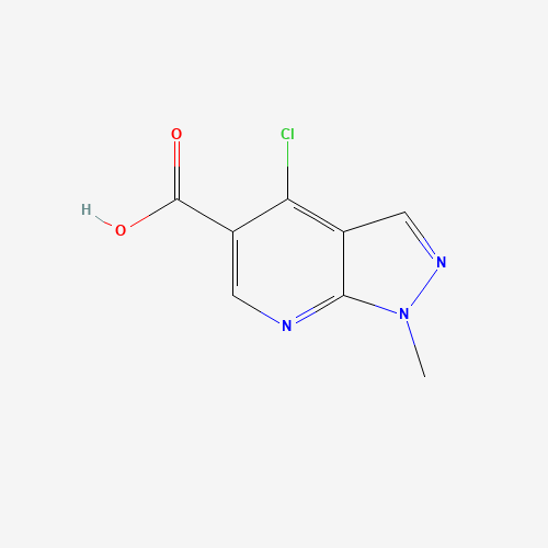4-chloro-1-methylpyrazolo[3,4-b]pyridine-5-carboxylic acid (CAS: 675111-88-3) - Related Chemical Product