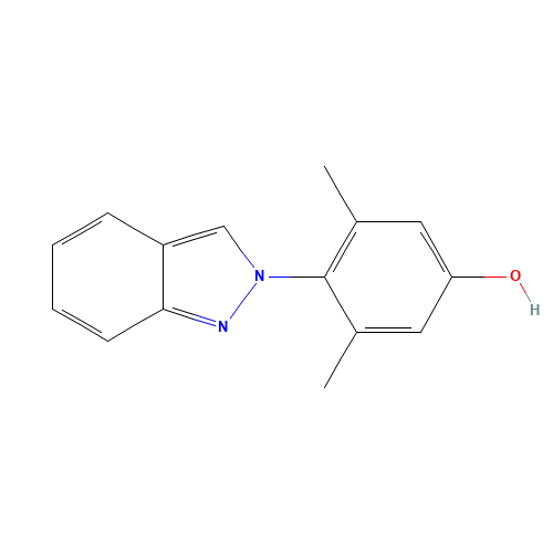 4-indazol-2-yl-3,5-dimethylphenol (CAS: 1393126-47-0) - Related Chemical Product