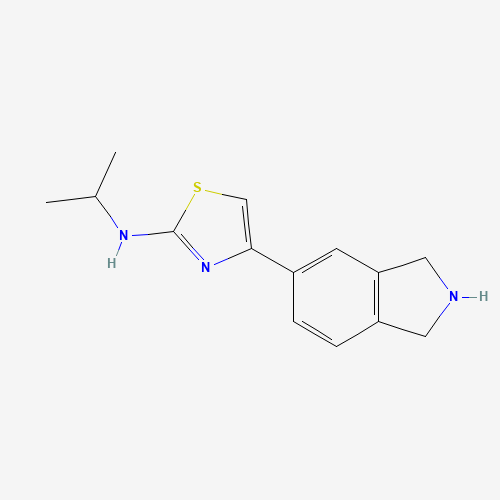 4-(2,3-dihydro-1H-isoindol-5-yl)-N-propan-2-yl-1,3-thiazol-2-amine (CAS: 850877-59-7) - Related Chemical Product