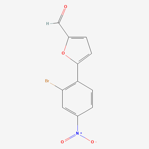 5-(2-bromo-4-nitrophenyl)furan-2-carbaldehyde (CAS: 327049-95-6) - Related Chemical Product