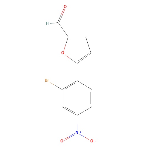 5-(2-bromo-4-nitrophenyl)furan-2-carbaldehyde (CAS: 327049-95-6) - Related Chemical Product