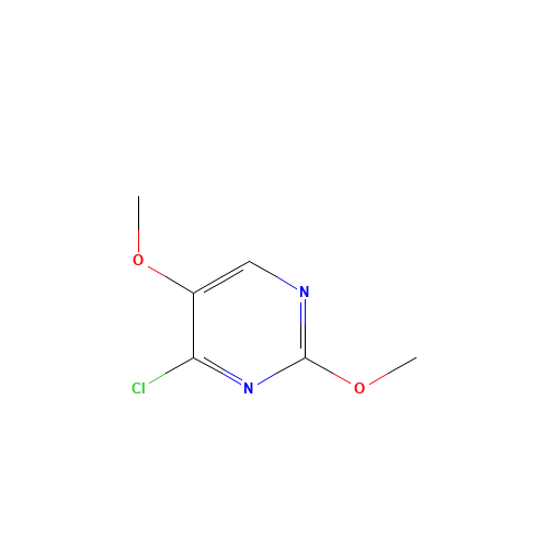 4-chloro-2,5-dimethoxypyrimidine (CAS: 370103-25-6) - Chemical Structure and Molecular Formula 