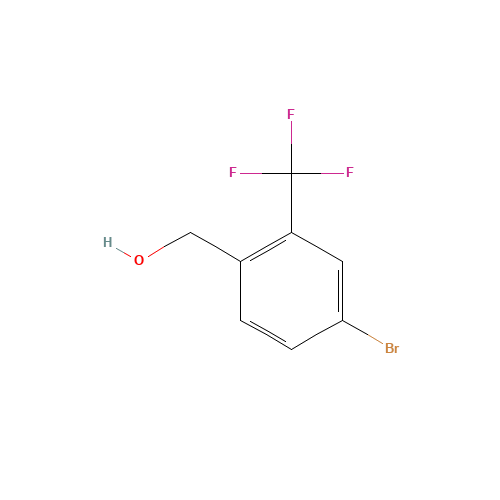 [4-bromo-2-(trifluoromethyl)phenyl]methanol (CAS: 932390-36-8) - Related Chemical Product