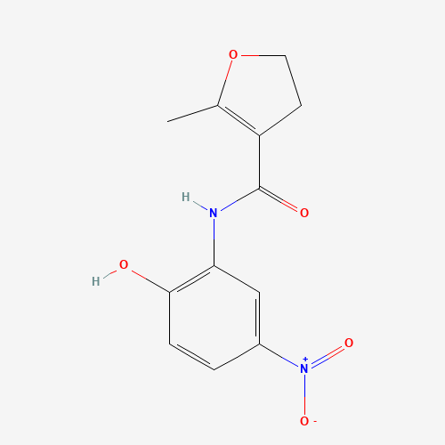 N-(2-hydroxy-5-nitrophenyl)-5-methyl-2,3-dihydrofuran-4-carboxamide (CAS: 1092352-95-8) - Related Chemical Product