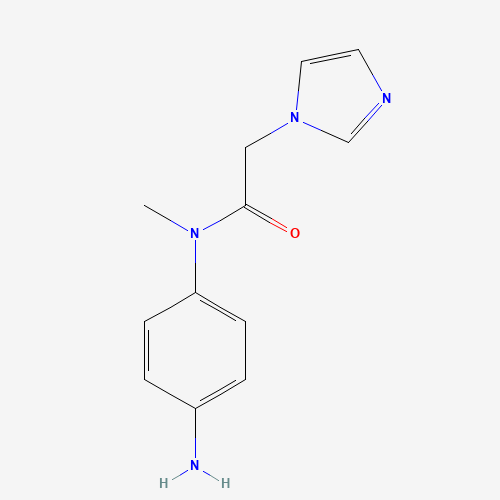 N-(4-aminophenyl)-2-imidazol-1-yl-N-methylacetamide (CAS: 652139-65-6) - Related Chemical Product