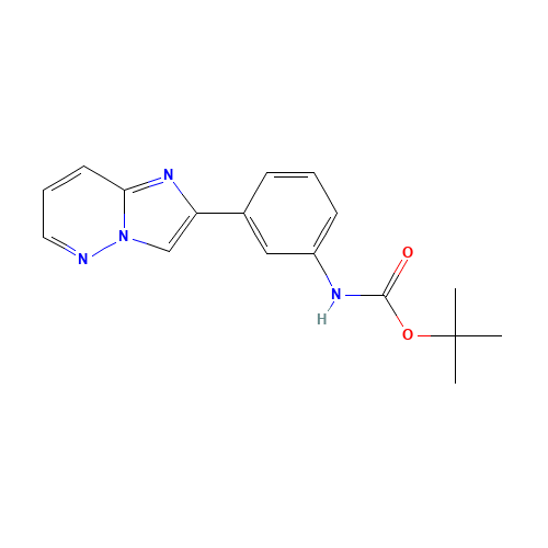 tert-butyl N-(3-imidazo[1,2-b]pyridazin-2-ylphenyl)carbamate (CAS: 1149381-76-9) - Related Chemical Product