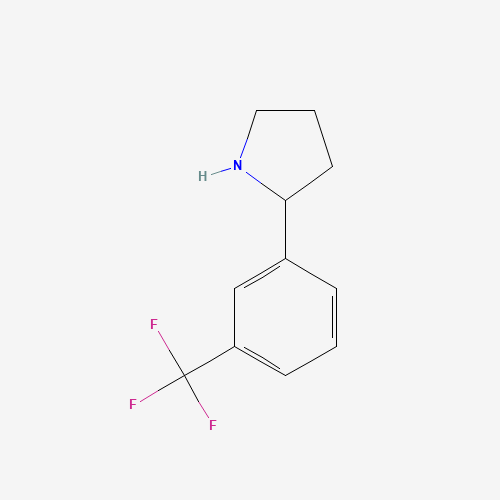 2-[3-(trifluoromethyl)phenyl]pyrrolidine (CAS: 109086-17-1) - Related Chemical Product