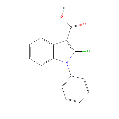 2-chloro-1-phenylindole-3-carboxylic acid (CAS: 54778-22-2) - Related Chemical Product