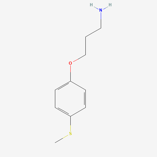 3-(4-methylsulfanylphenoxy)propan-1-amine (CAS: 1226776-90-4) - Related Chemical Product