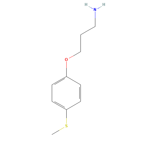3-(4-methylsulfanylphenoxy)propan-1-amine (CAS: 1226776-90-4) - Related Chemical Product