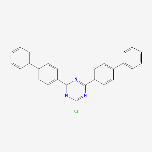 2-chloro-4,6-bis(4-phenylphenyl)-1,3,5-triazine (CAS: 182918-13-4) - Related Chemical Product