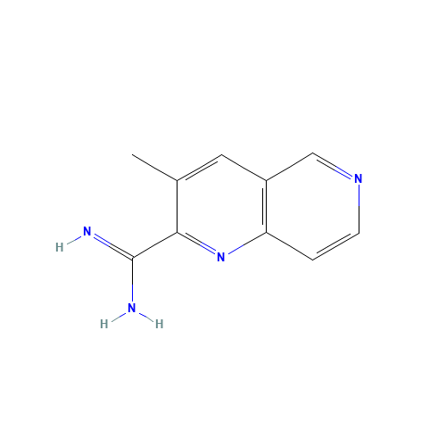 3-methyl-1,6-naphthyridine-2-carboximidamide (CAS: 1179532-67-2) - Related Chemical Product