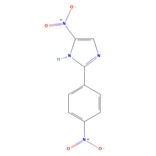 5-nitro-2-(4-nitrophenyl)-1H-imidazole (CAS: 4205-17-8) - Related Chemical Product