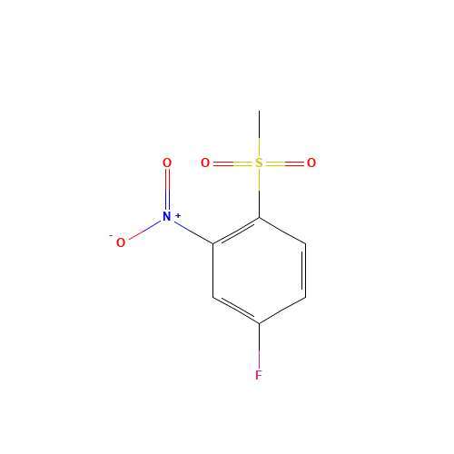 4-fluoro-1-methylsulfonyl-2-nitrobenzene (CAS: 518990-79-9) - Related Chemical Product