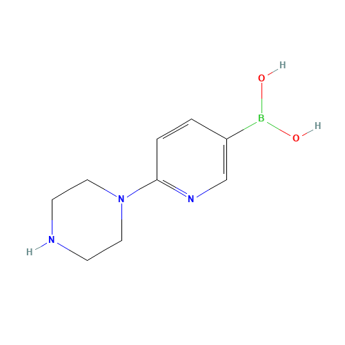 (6-piperazin-1-ylpyridin-3-yl)boronic acid (CAS: 1003043-67-1) - Related Chemical Product