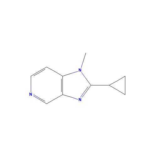 2-cyclopropyl-1-methylimidazo[4,5-c]pyridine (CAS: 733758-42-4) - Related Chemical Product