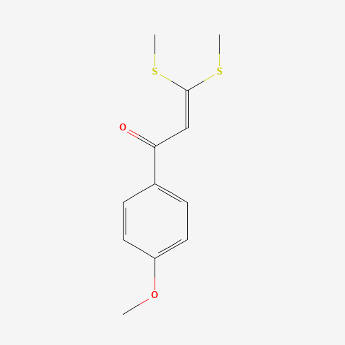 1-(4-methoxyphenyl)-3,3-bis(methylsulfanyl)prop-2-en-1-one (CAS: 33868-76-7) - Related Chemical Product