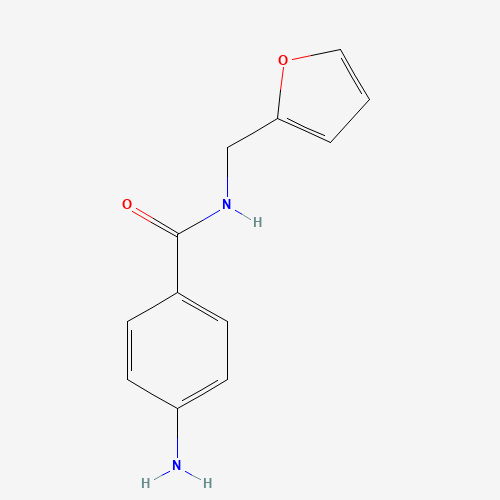 4-amino-N-(furan-2-ylmethyl)benzamide (CAS: 680185-86-8) - Related Chemical Product