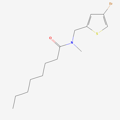 N-[(4-bromothiophen-2-yl)methyl]-N-methyloctanamide (CAS: 814256-00-3) - Related Chemical Product