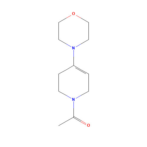 1-(4-morpholin-4-yl-3,6-dihydro-2H-pyridin-1-yl)ethanone (CAS: 55459-60-4) - Related Chemical Product