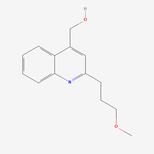 [2-(3-methoxypropyl)quinolin-4-yl]methanol (CAS: 1266728-29-3) - Related Chemical Product