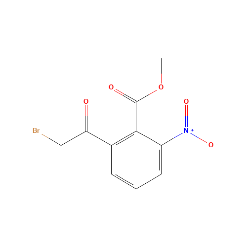 methyl 2-(2-bromoacetyl)-6-nitrobenzoate (CAS: 145736-88-5) - Related Chemical Product