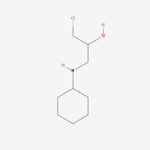 1-chloro-3-(cyclohexylamino)propan-2-ol (CAS: 61272-39-7) - Related Chemical Product