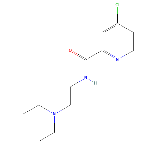 4-chloro-N-[2-(diethylamino)ethyl]pyridine-2-carboxamide (CAS: 694498-98-1) - Related Chemical Product