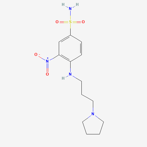 3-nitro-4-(3-pyrrolidin-1-ylpropylamino)benzenesulfonamide (CAS: 1228781-93-8) - Related Chemical Product