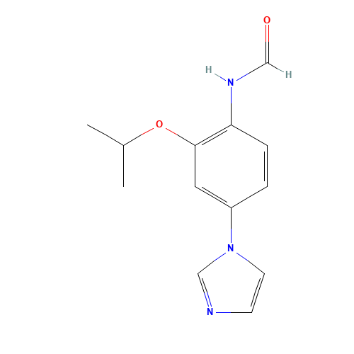 N-(4-imidazol-1-yl-2-propan-2-yloxyphenyl)formamide (CAS: 1462951-82-1) - Related Chemical Product