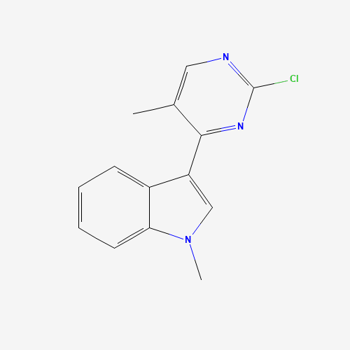 3-(2-chloro-5-methylpyrimidin-4-yl)-1-methylindole (CAS: 1434177-40-8) - Related Chemical Product