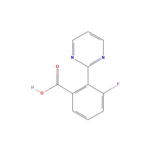 3-fluoro-2-pyrimidin-2-ylbenzoic acid (CAS: 1293285-04-7) - Related Chemical Product