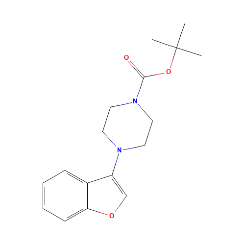 tert-butyl 4-(1-benzofuran-3-yl)piperazine-1-carboxylate (CAS: 1269430-69-4) - Related Chemical Product