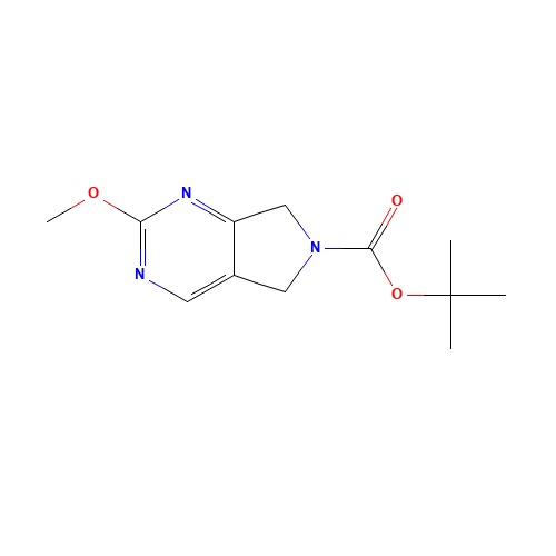 tert-butyl 2-methoxy-5,7-dihydropyrrolo[3,4-d]pyrimidine-6-carboxylate (CAS: 1107625-56-8) - Related Chemical Product
