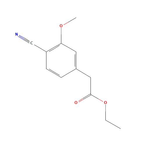 ethyl 2-(4-cyano-3-methoxyphenyl)acetate (CAS: 1255207-16-9) - Related Chemical Product